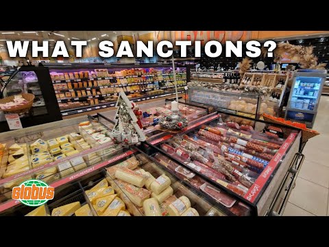 Supermercado russo TÍPICO (de propriedade alemã): Globus