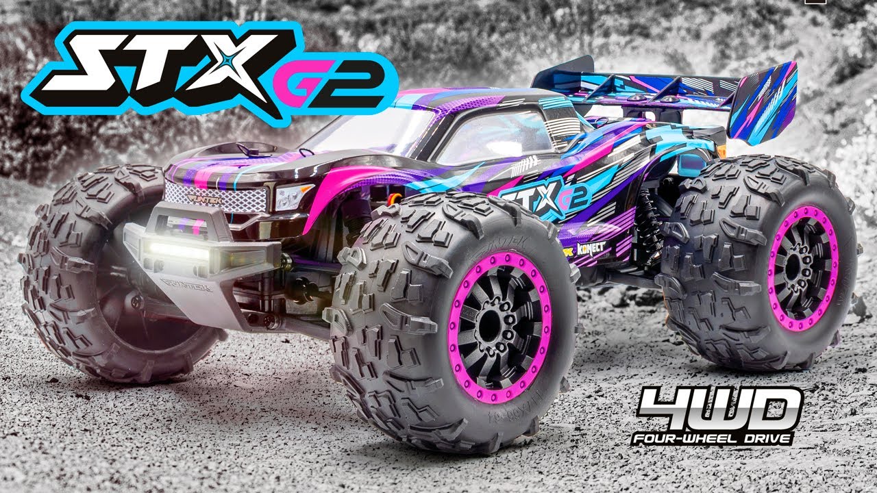 FTK-STX-G2-GR Funtek STX G2 GREEN 4WD 1/12 monster truck Funtek RC RSRC