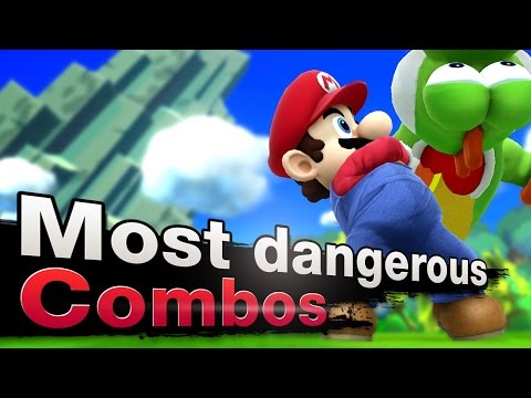 Smash 4 Wii U - Top 3 Most Dangerous Mario Combos