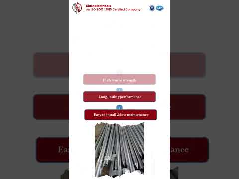 GI Pipes – Strength & Corrosion Resistance | Kiash Electricals #cabletray #electrical #electrician