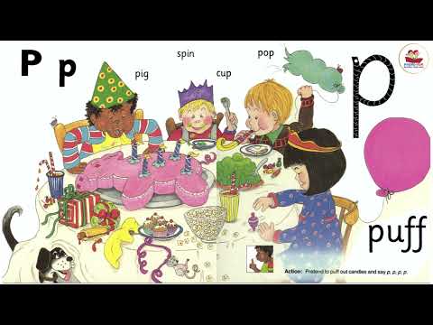 Jolly Phonics Story - Letter P from Group 1