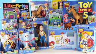 Disney Pixar Toy Story 5 Toy Collection Unboxing Review ASMR