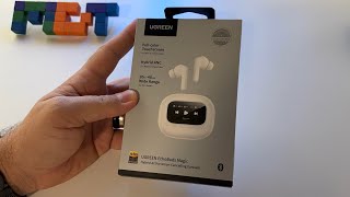 UGREEN EchoBuds Magic - Hybrid Active Noise-Cancelling Earbuds with touchscreen | unboxing | review