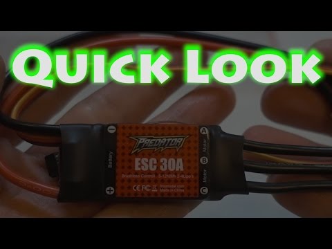 FMS Predator 30 amp ESC Quick Look