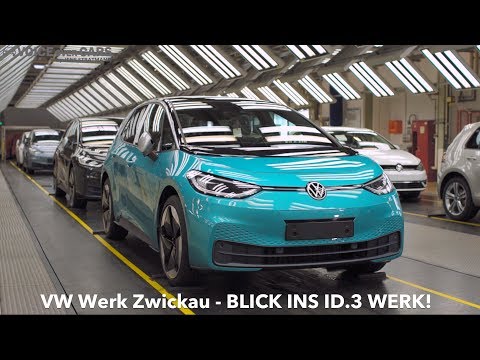 2020 VW ID3 Fertigung Inside Volkswagen Werk Zwickau - ID.3 Produktion
