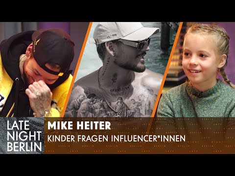 Mike Heiter, how much does Angela Merkel squeeze? | Kids ask influencers | Late Night Berlin