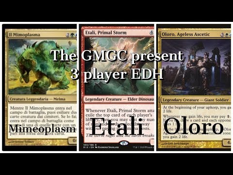 3 Player EDH Etali vs Oloro vs Mimeoplasm