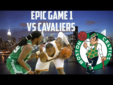 NBA 2K16 MyGM Mode | Boston Celtics | Rd2G1 | Thriller Vs Lebron & The Cavs!
