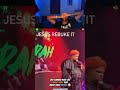 Druski Flames Mario Judah While Preforming DaBaby Rockstar Fypシ Shorts