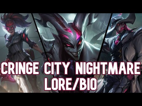 Bio/Lore Of All Crime City Nightmare Skins Akali, Twisted Fate, Shaco, Darius, Zyra