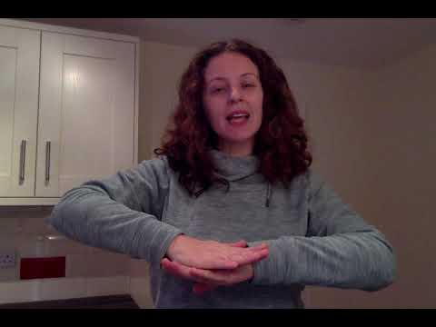 Beginners BSL-Learn 3 signs everyday-Stand up, Sit down, Lie down