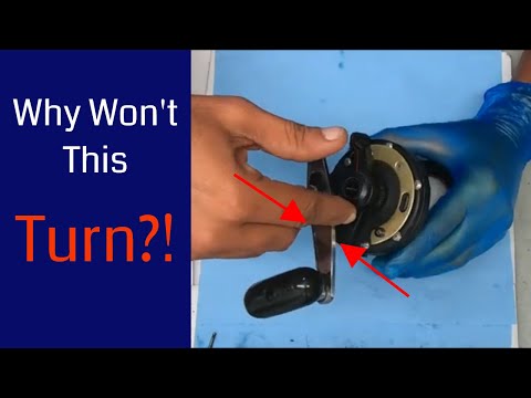 Shimano TLD 15 Wont Turn At All - Problem Diagnosis & Repair