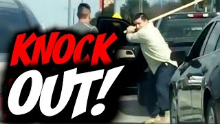 STREET FIGHTS CAUGHT ON CAMERA - HOOD FIGHTS | ROAD RAGE FIGHTS 2024