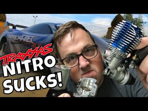 This is Why I Hate Nitro! - The Cheapest Nitro Traxxas RC Car on the internet! 3.3 4Tec