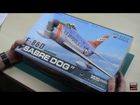 Kitty Hawk F-86D In-Box Review