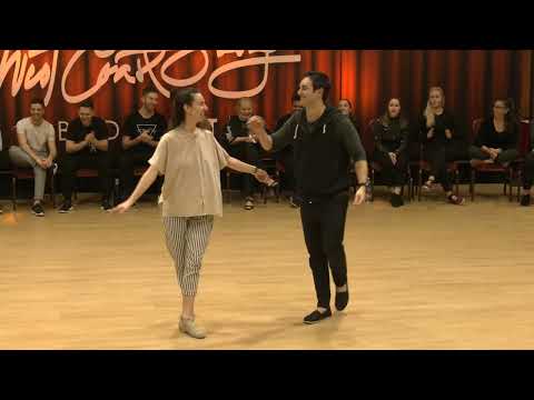 Jordan Frisbee & Marie Pages - Novice Winner's Jack&Jill - Budafest 2023