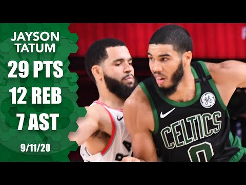 Jayson Tatum takes over in Raptors vs. Celtics Game 7 showdown | 2020 NBA Playoffs