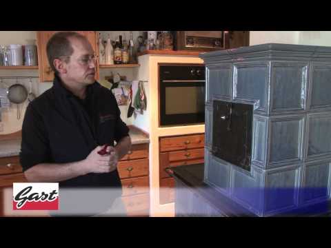 Kachelherd, handgeschmiedet Gast