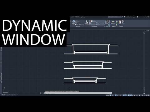 Dynamic Window  in AutoCAD