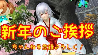 新年のご挨拶と目標！チャンネル登録もよろしく！