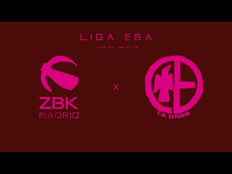 LIGA EBA 22/23 - ZENTRO BASKET MADRID vs ESTUDIO. J19. Grupo B-A.