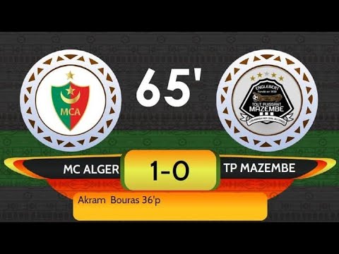 Goli la mc Alger dhidi ya Tp mazembe, Mc Alger 1-0 Mazembe