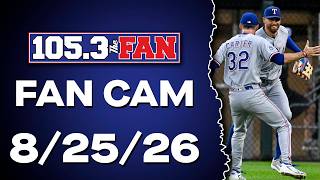 The Rangers Offense Explodes In 11-2 Win Over White Sox | FAN CAM 8-25-26