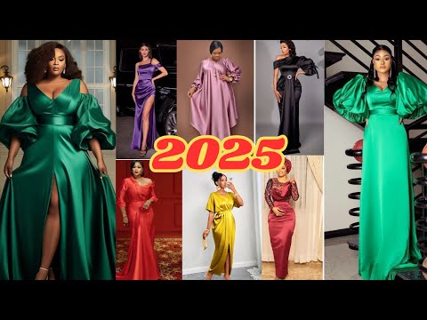 Stylish Satin Dresses | Silk Satin Dress | Satin Material Gown – Elegant Outfit Ideas