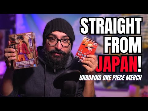 Special unboxing: One Piece Merch Straight from Japan!