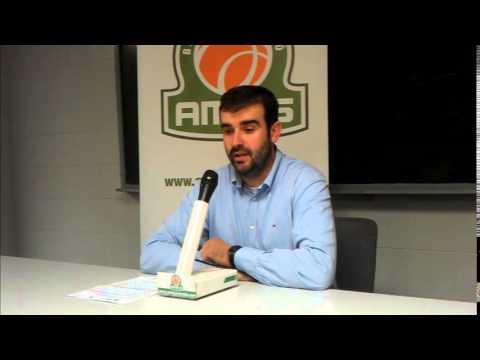 Rueda Prensa David Mangas Amics - Ávila 1er partido Play Off