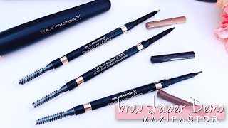 Max Factor Brow Shaper Review Demo // StefyTalks