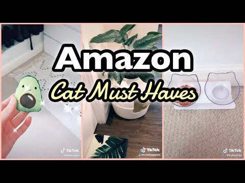 TikTok Compilation || Amazon Cat Must Haves with Links! Cat Finds and Favorites!