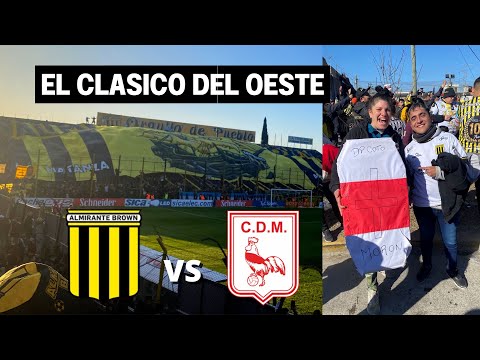 THE CLASSIC, THE MOST THERMO? OF THE WEST | ALMIRANTE BROWN 1-1 MORON