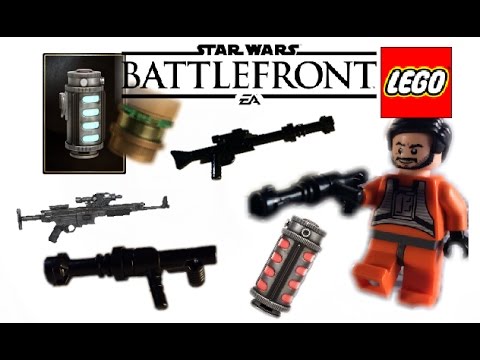 Awesome Lego Star Wars Battlefront Blaster and Gear Designs
