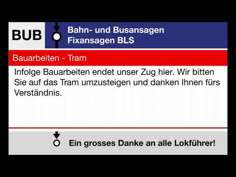BLS Fixansage » Bauarbeiten auf Tram umsteigen D, F, E | SLBahnen