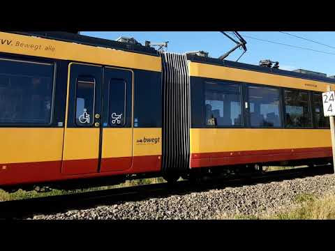 ET2010 der AVG als S42 in Bad Rappenau-Babstadt