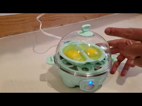 How to make Poach in  Dash egg maker