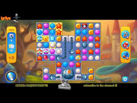 Fishdom level 8317, 8318, 8319 / Фишдом уровень 8317, 8318, 8319