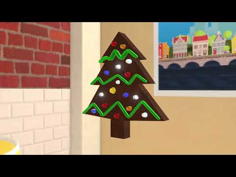 Gingerbread Cookie Christmas Tree made in iClone 8