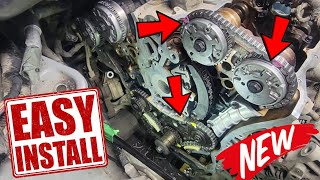 Stage1 Timing Chain LOCKED & LOADED! Gm Acadia 3.6L #mechanic #repair #automotive