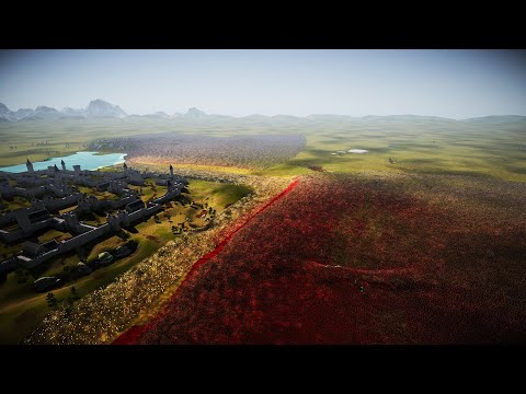 150.000 US Soldiers defend castle from 3 MILLION Zombies. Ultimate Epic Battle Simulator 2 - UEBS 2