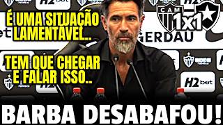 NÃO POUPOU PALAVRAS!! OLHA O QUE EDUARDO DOMINGUEZ FALOU APÓS ATLÉTICO MG 1 x 1 BOTAFOGO