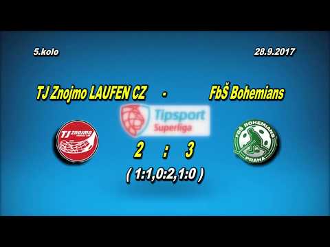 Sestřih 5. kola Tipsport Superligy: TJ Znojmo LAUFEN CZ - FbŠ Bohemians