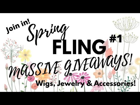 SPRING FLING GIVEAWAYS #1🌷🌷 Raquel Welch UNFILTERED WIG IN RL12/22SS 🌷🌷 DON'T MISS!! WigStudio1.com