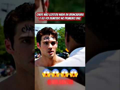 CHEFE NÃO GOSTOU DA BRINCADEIRA ELE FOI DEMITIDO NO PRIMEIRO DIA! 😱 #shorts