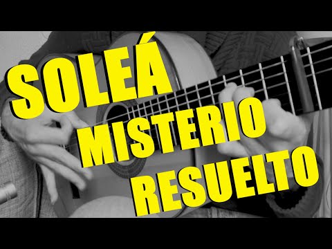 SOLEÁ LETRA  PARA CANTE - BAILE | TUTORIAL | Sencillo para principiantes || Easy way to play SOLEÁ