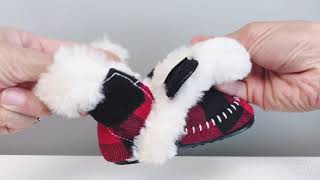 Baby Boy and Girl Moccasin Boots