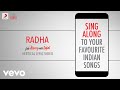 Radha - Jab Harry Met Sejal|Official Bollywood Lyrics|Shahid Mallya|Sunidhi Chauhan