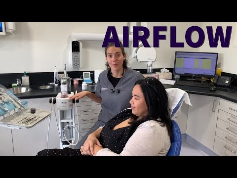 Dentista Dental Centre has the brand new Airflow Master. Discovery how your next check up will be done with high pressured water! Check out the fantastic results that can be achieved