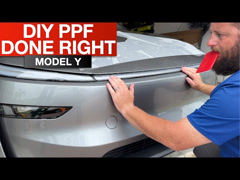 Tesla Model Y Refresh - Easiest DIY PPF For New Model Y Juniper (Easier Than Old Model Y!!)